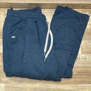 Vuori Ponto Performance Pant Men Large Indigo Heather Blue V418 DreamKnit Jogger